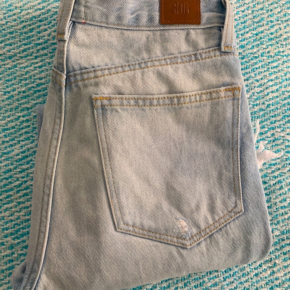 BDG ripped straight leg jeans